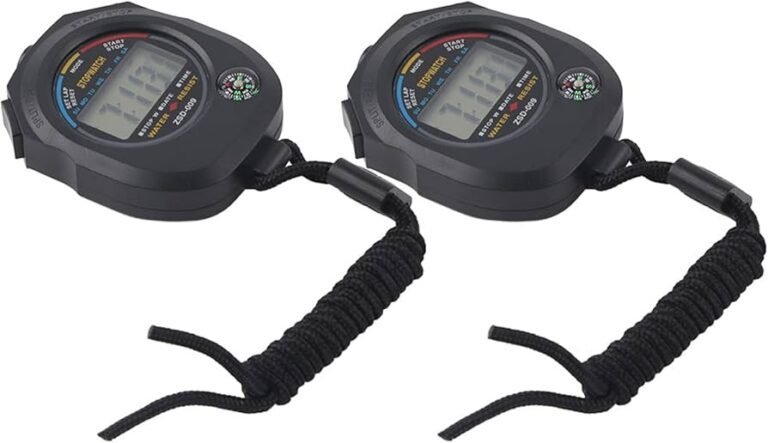 chronometre et calendrier avec main arretant temps