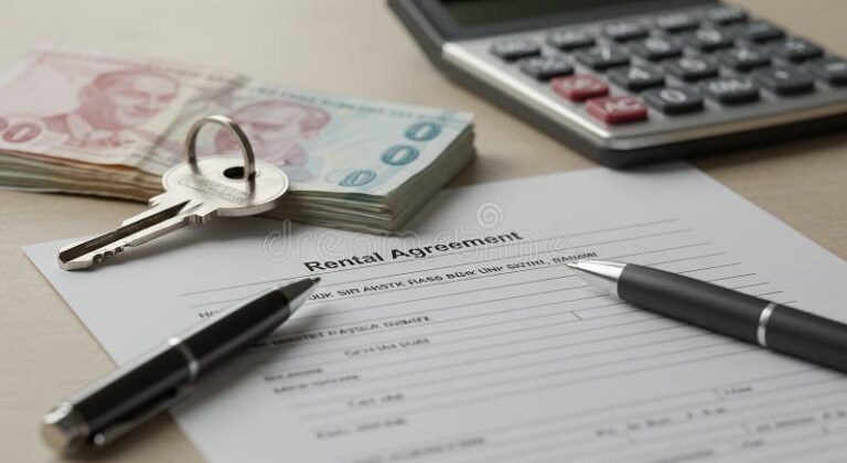 cle de location sur contrat et argent liquide