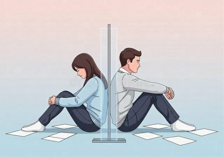 Comment divorcer quand l'autre refuse : quelles démarches entreprendre 32 couple distant separe par un mur symbolique 1