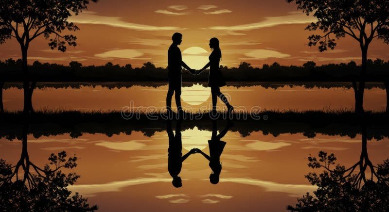 couple serein se separant calmement ensemble