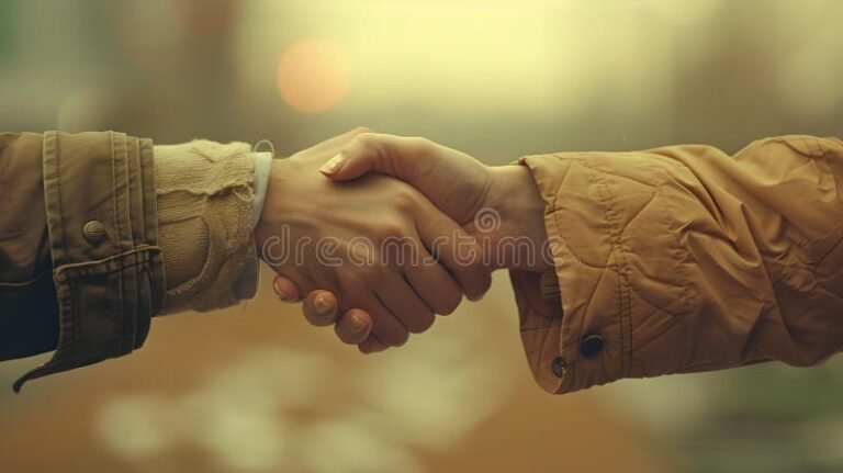 Comment Se Déroule Une Convention De Divorce Amiable En France 1 deux personnes serrant la main amicalement