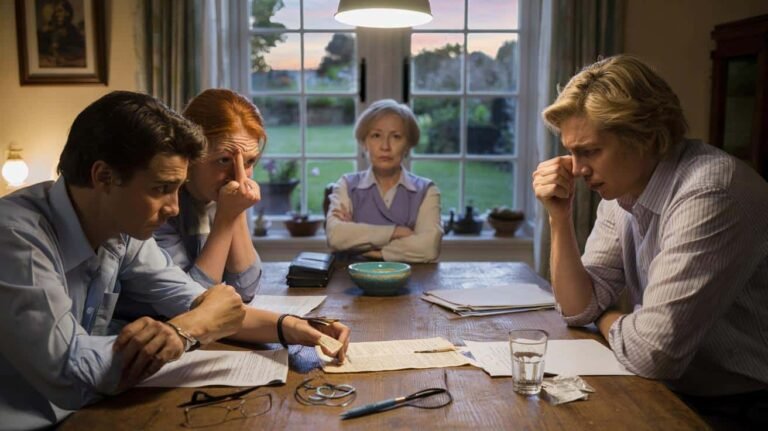 Peut-On Refuser Un Héritage En Indivision Et Quelles Sont Les Conséquences 22 famille discutant heritage autour dune table 1