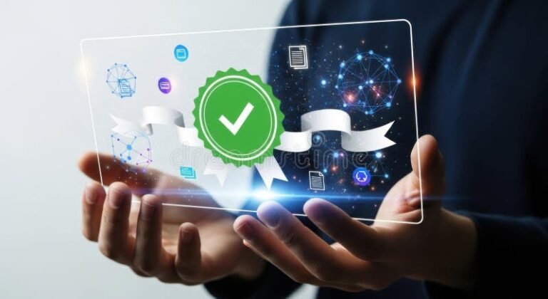 main tenant un certificat numerique lumineux