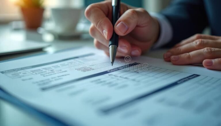 Comment Calculer Son Indemnité De Licenciement Selon La Loi Française 6 main tenant une feuille de procedure juridique