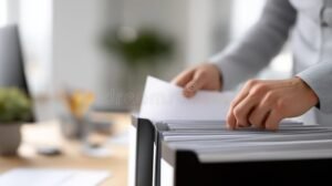 personne deposant un dossier administratif officiel