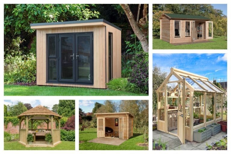 petite cabane de jardin en bois elegante