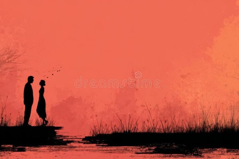 Comment Savoir S'il Me Trompe : Quels Sont Les Signes Révélateurs 31 silhouette dun couple avec distance emotionnelle 1